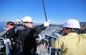 송도근 사천시장, ‘케이블카’ 겨울철 안전점검