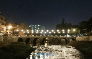 안양 8경 ‘만안교’에 조명등 설치, ‘안전한 야간경관’ 구축