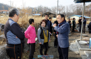 황은성 안성시장, ‘찾아가는 열린 시장실’로 금광면 방문