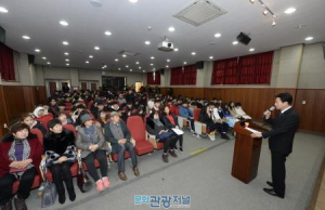 김종천 포천시장, ‘진로콘서트 지역 명사 특강’ 위해 포천고교 방문