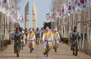 2018 평창 성화, 올림픽 무대 강원도 입성