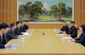 北 방문 결과 청와대서 브리핑.. 정의용 국가안보실장 “남북 제반 현안 폭넓게 논의”