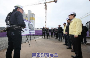 송도근 사천시장, 국가안전대진단 현장 안전점검