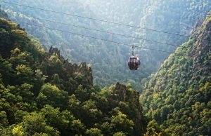 마이산케이블카 설치 제동