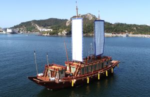 조선통신사선, 첫 항해 시작