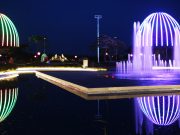 함평 엑스포공원, 야간경관도 보고 영화도 보고