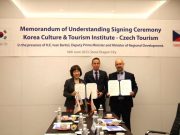 한국문화관광연구원, 체코관광청과 관광산업 업무 협약 체결