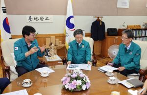 김성 장흥군수, ‘국립 등산학교’ 조성 건의 중앙부처 방문