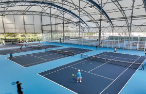 함안군, 스포츠타운 내 전천후 테니스장 개장