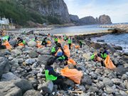 울릉군 자원봉사센터 플로킹 활동 실시