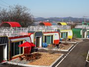 노을이 아름다운 돌머리 해수욕장 ‘하우스캠핑장’ 개장