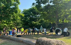 숲으로 찾아간 놀이터, 영주시 ‘무빙 플레이버스’