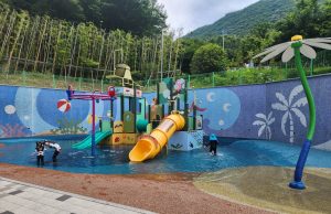 의령 자굴산자연휴양림 어린이물놀이장 내달 1일 개장