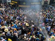 장흥 물축제, 살수대첩 거리퍼레이드 “지구를 지켜라”