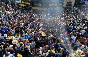 장흥 물축제, 살수대첩 거리퍼레이드 “지구를 지켜라”