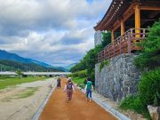 영주시, 남원천에 맨발걷기 황톳길 조성