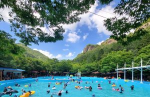 장흥군, 유치자연휴양림 7월 13일 물놀이장 개장