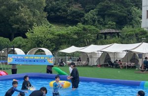 함안군 드림스타트, 물놀이 캠프 실시