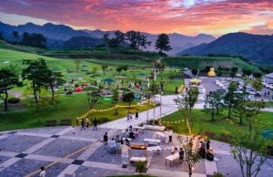 트윙클 성주, 힐링나이트 in 성산동 고분군 개최