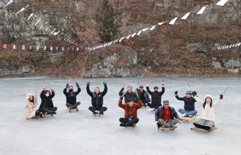 의령 여꾸섬서 첫 빙판썰매축제… 31일 요도마을서 개막