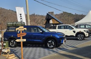 KGM, 양평 고로쇠축제서 픽업 전시 호응…현장 마케팅 강화