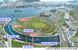 부산시, 북항 수로 갇힌 상어 ‘부캉이’ 2차 구조 작업 추진