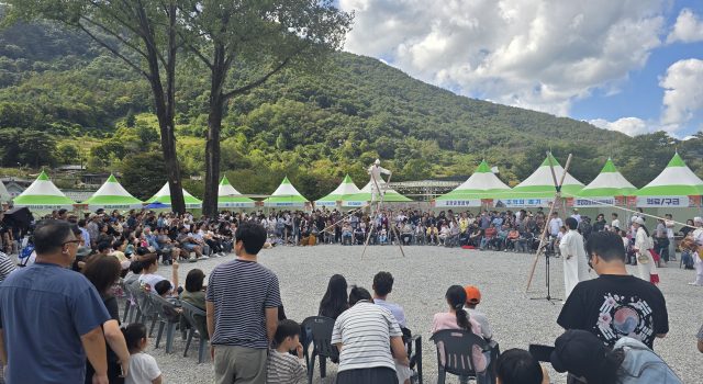 문경 가은아자개 장터축제, 관광객 발길 지역상권으로 이어져