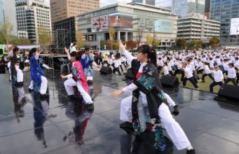 광화문광장서 1000명 아리랑기공…전통문화로 화합의 장 열어